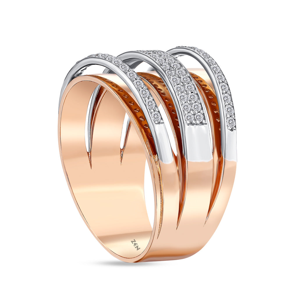 0.52 ct. Design Diamantring