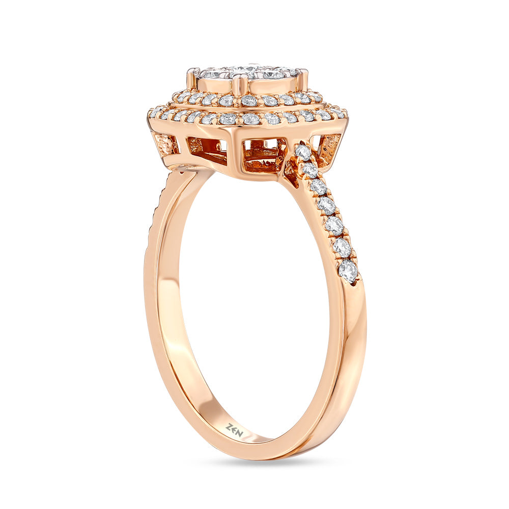 0.52 ct. Design Diamantring