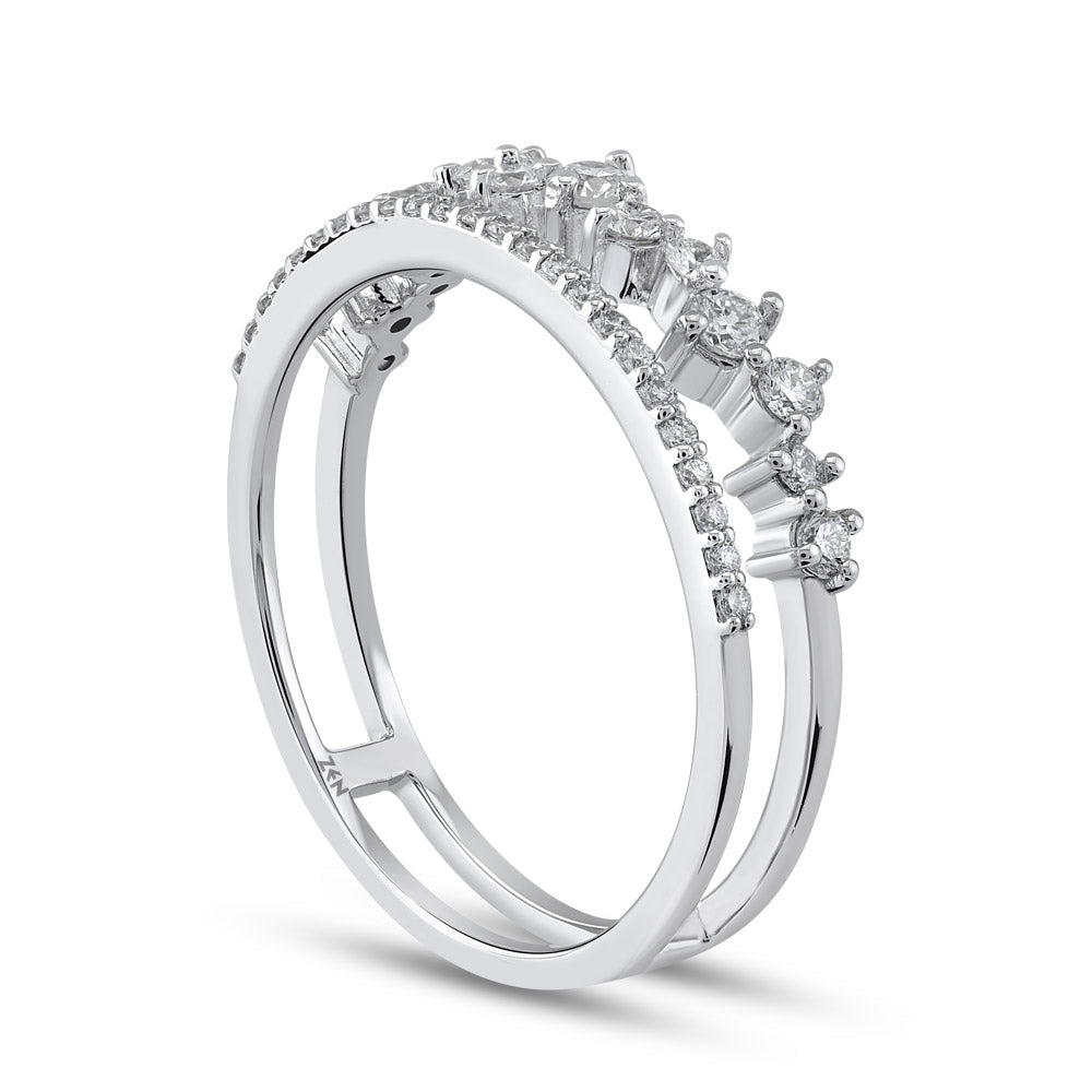 0.42 ct. Duett Diamantring