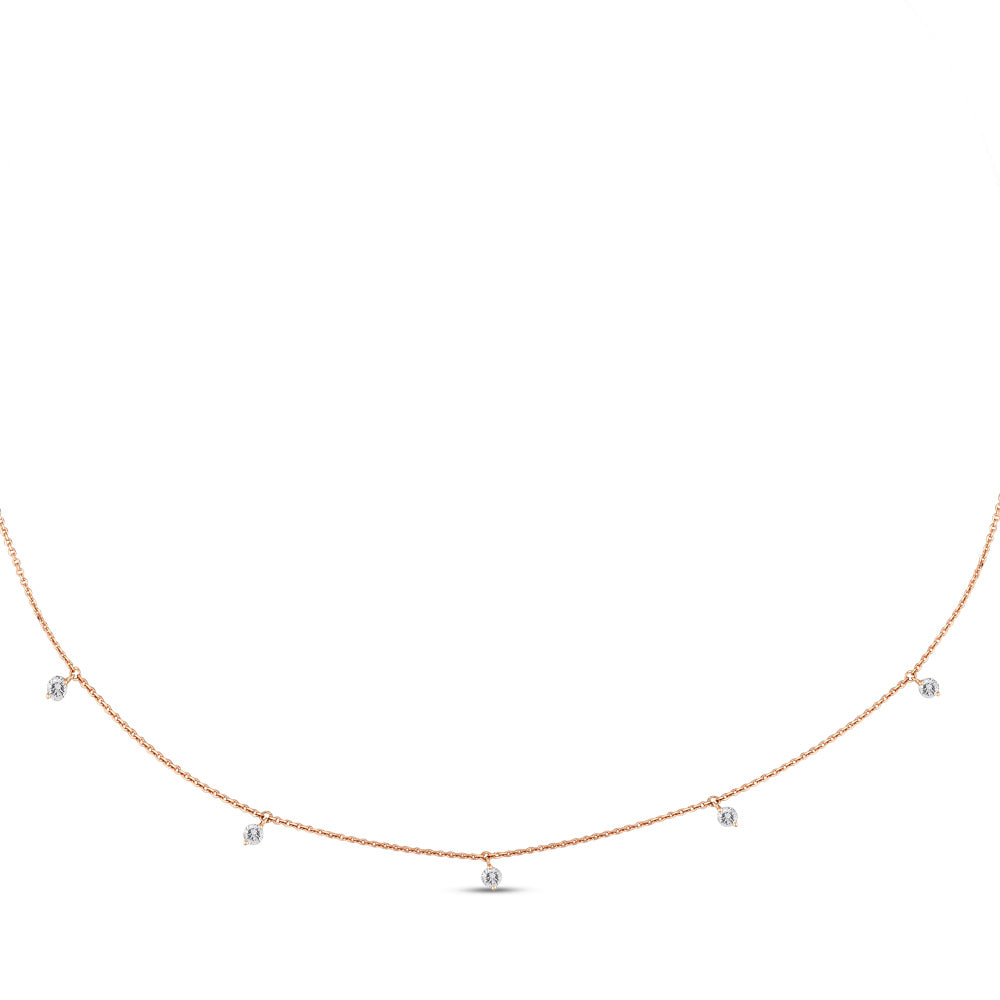 0.39 ct. Design Diamond Necklace