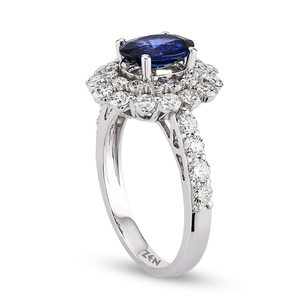 2.54 ct. Saphir Ring