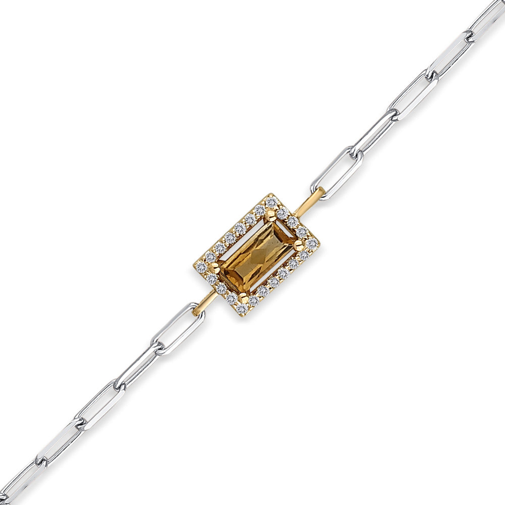 0.45 ct. Citrine Bracelet