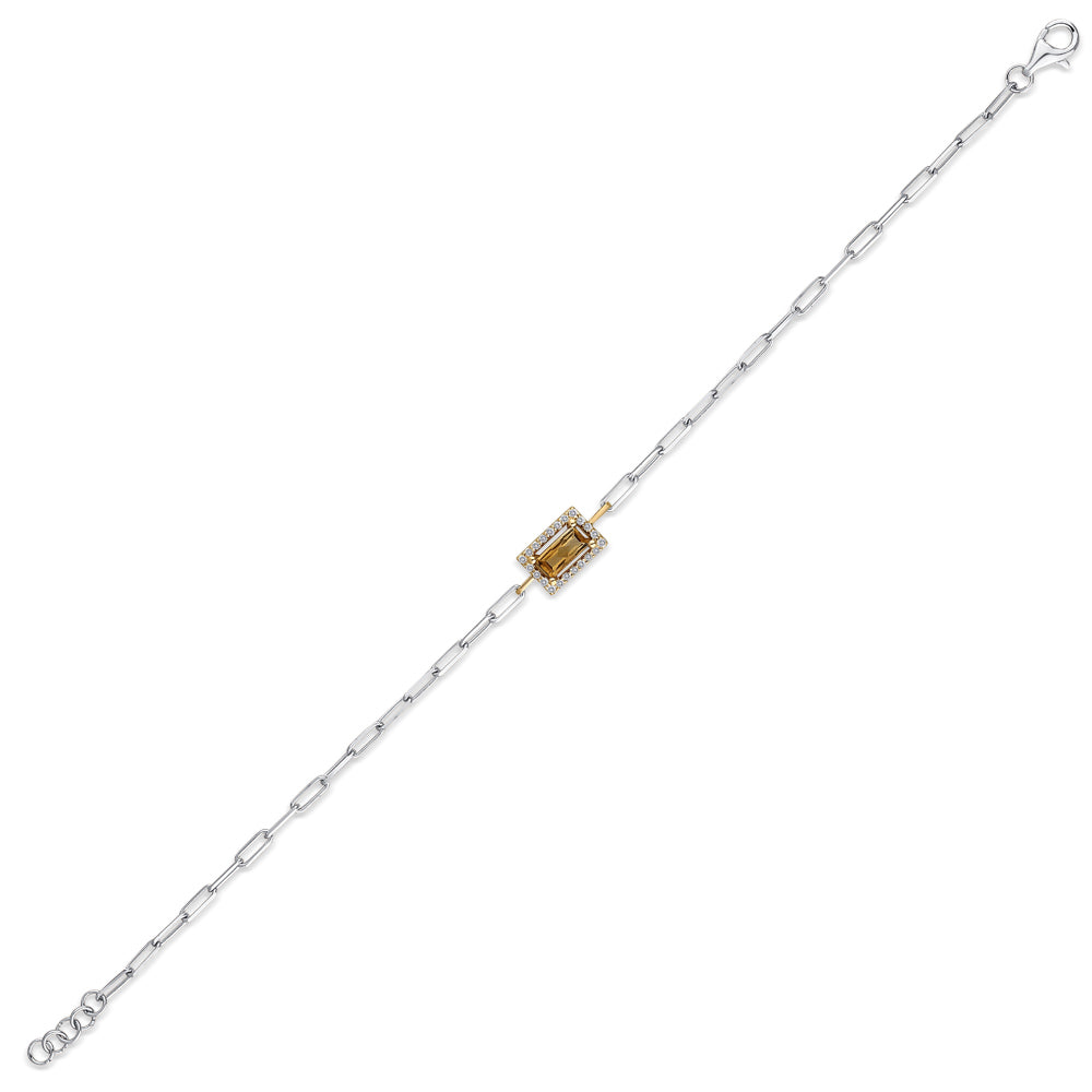 0.45 ct. Citrine Bracelet