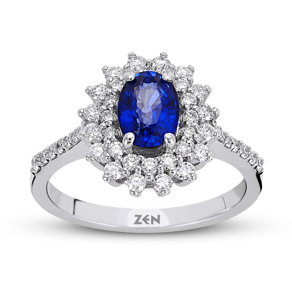 1.56 ct. Saphir Ring