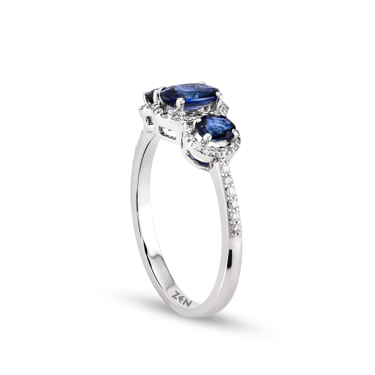 1.09 ct. Saphir Ring