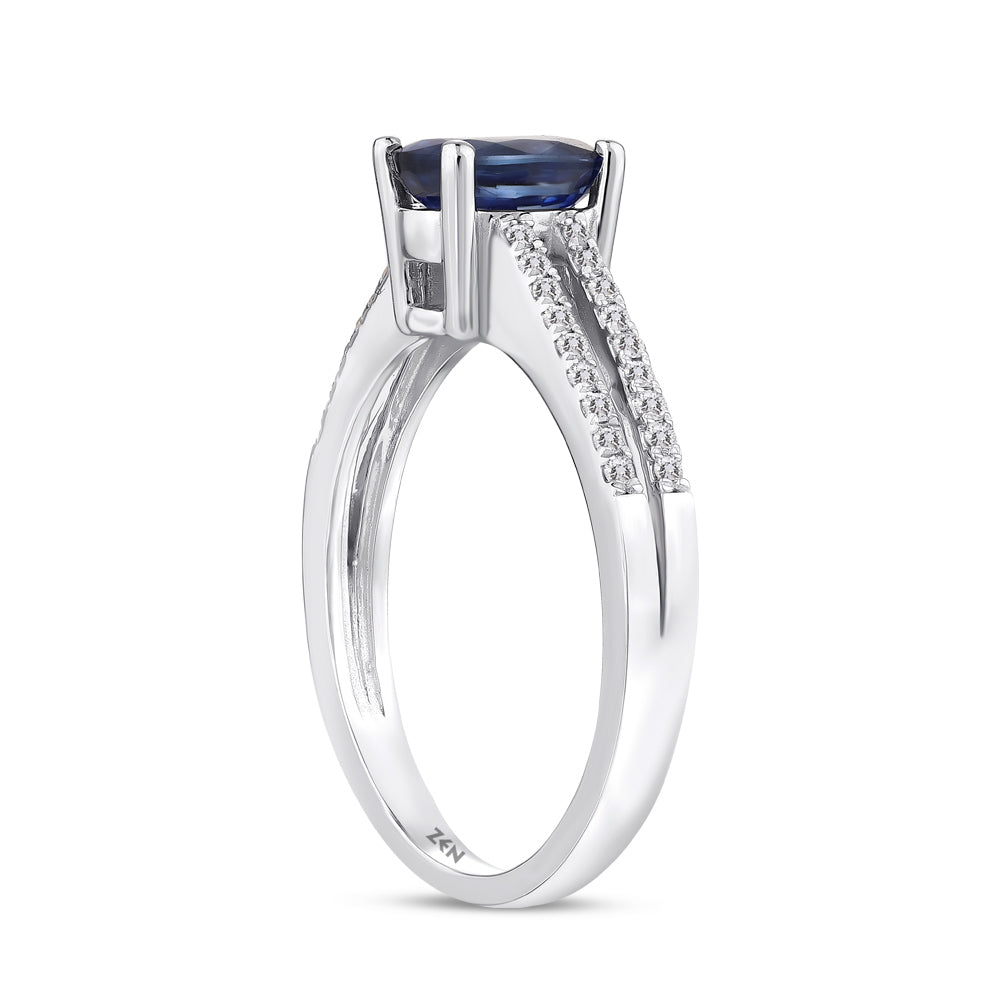 1.16 ct. Saphir Ring