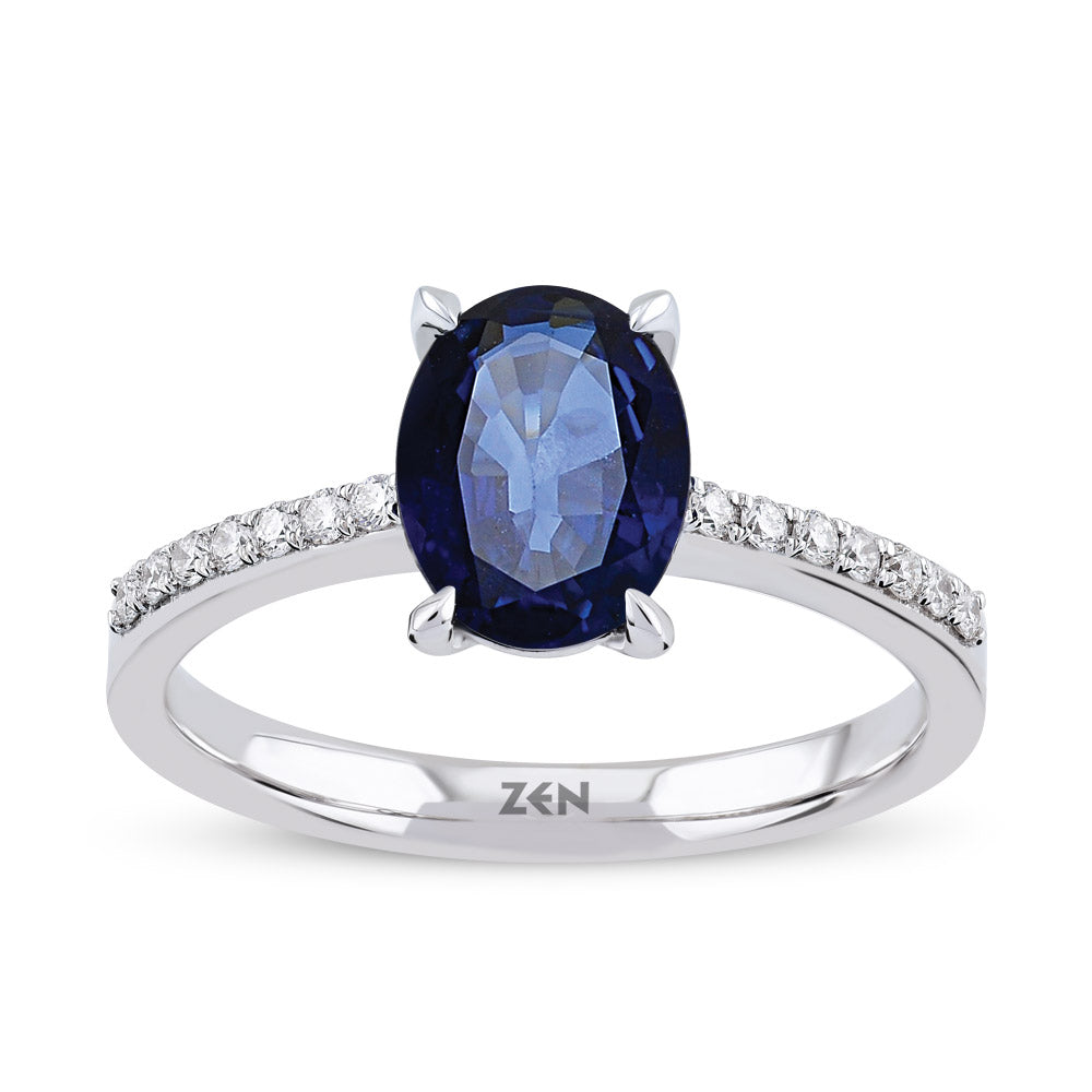 1.31 ct. Saphir Ring