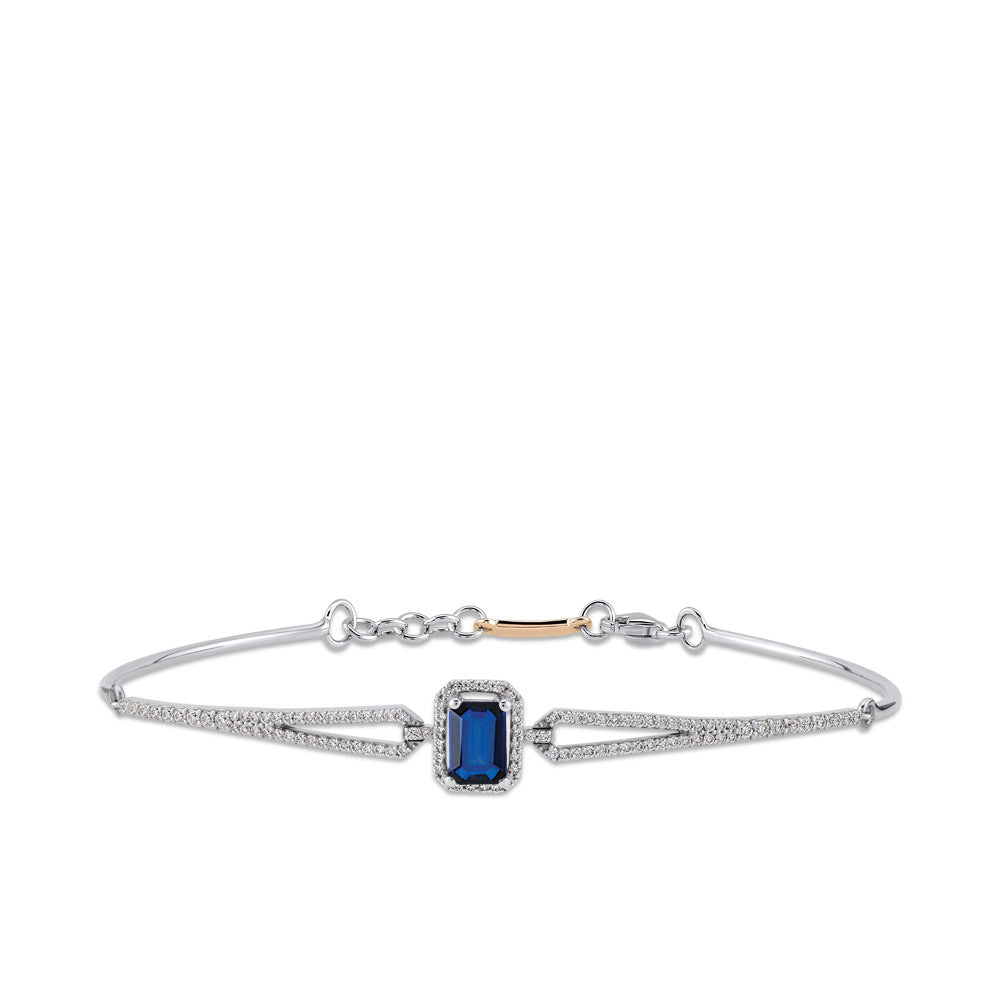0.97 ct. Sapphire Bracelet