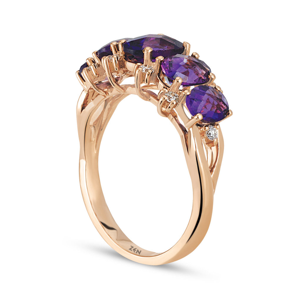 2.17 ct. Amethyst Ring