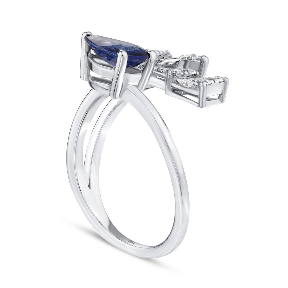 1.21 ct. Saphir Ring