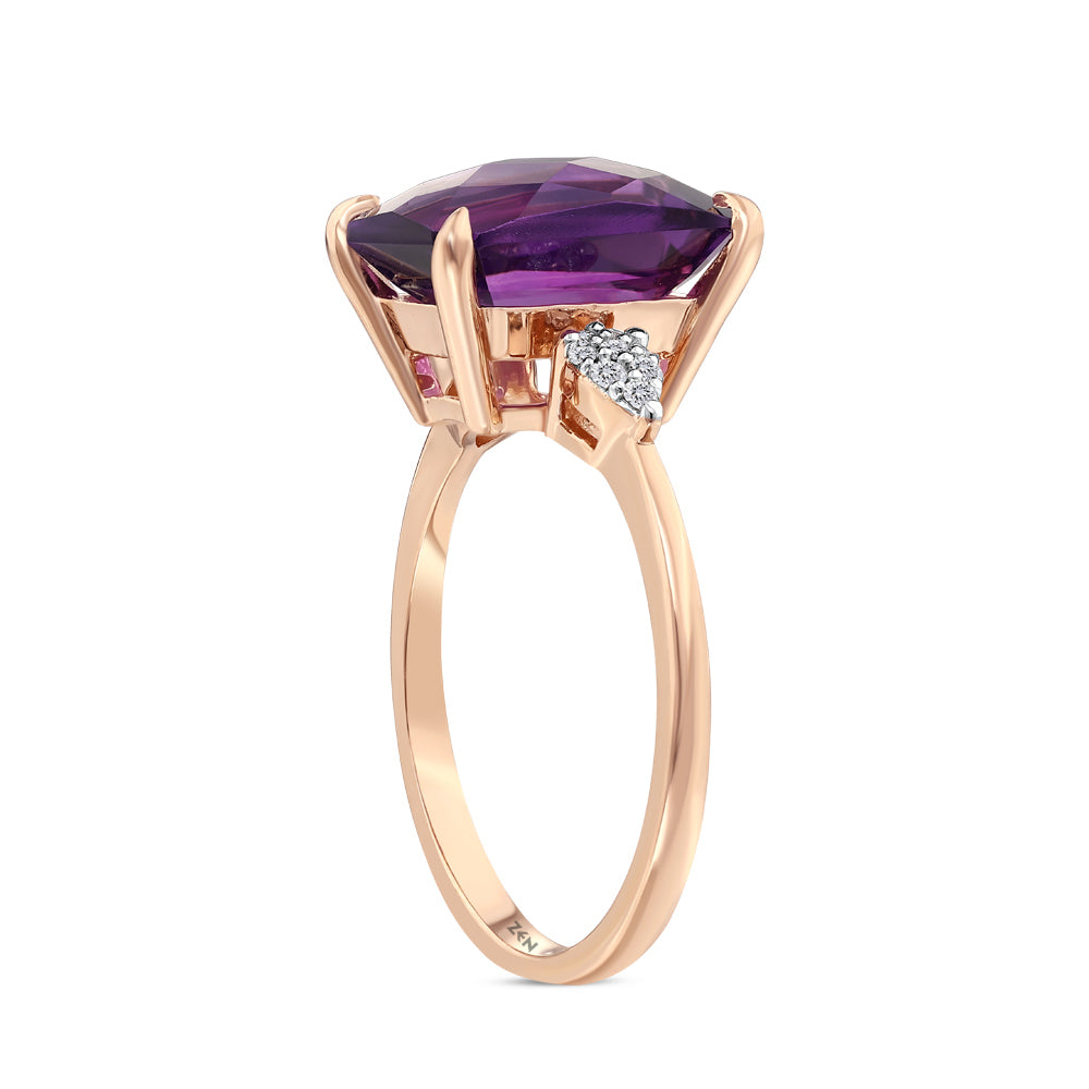 3.38 ct. Amethyst Ring