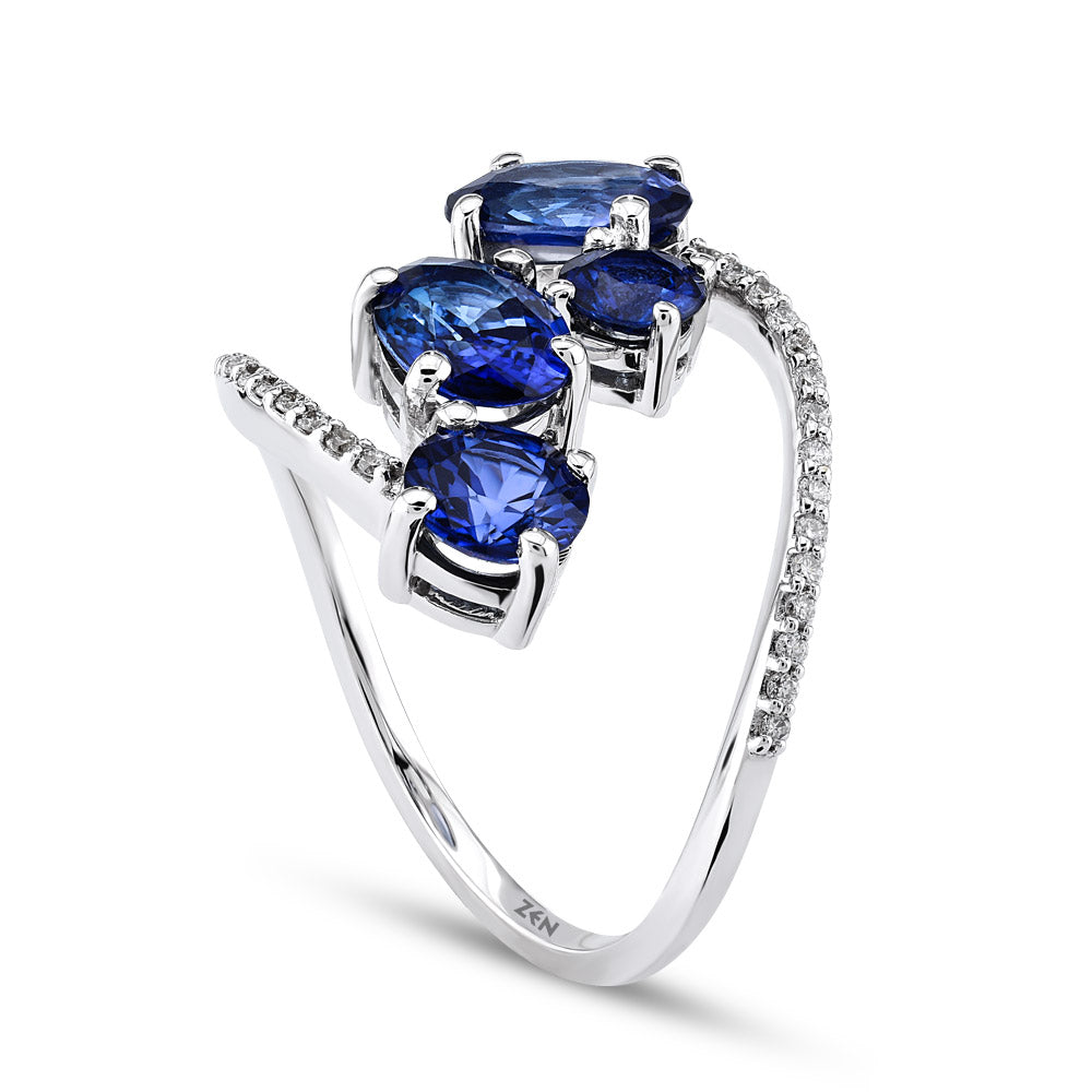 2.67 ct. Saphir Ring