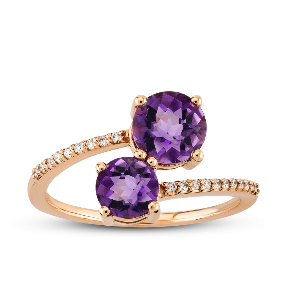 1.17 ct. Amethyst Ring