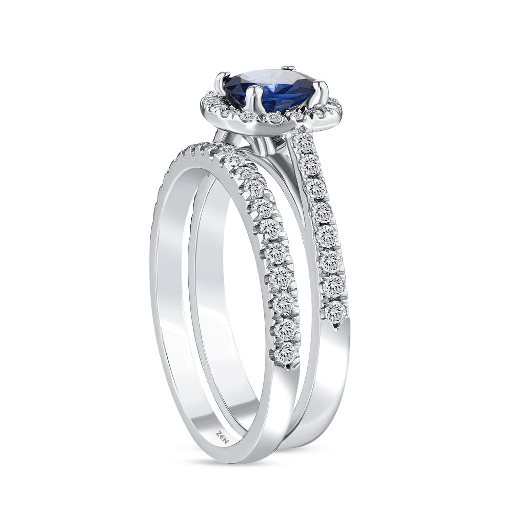 1.34 ct. Saphir Ring
