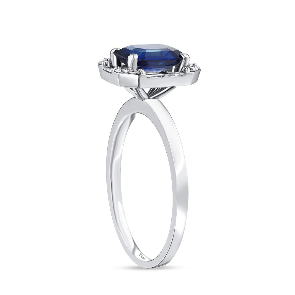 1.69 ct. Saphir Ring