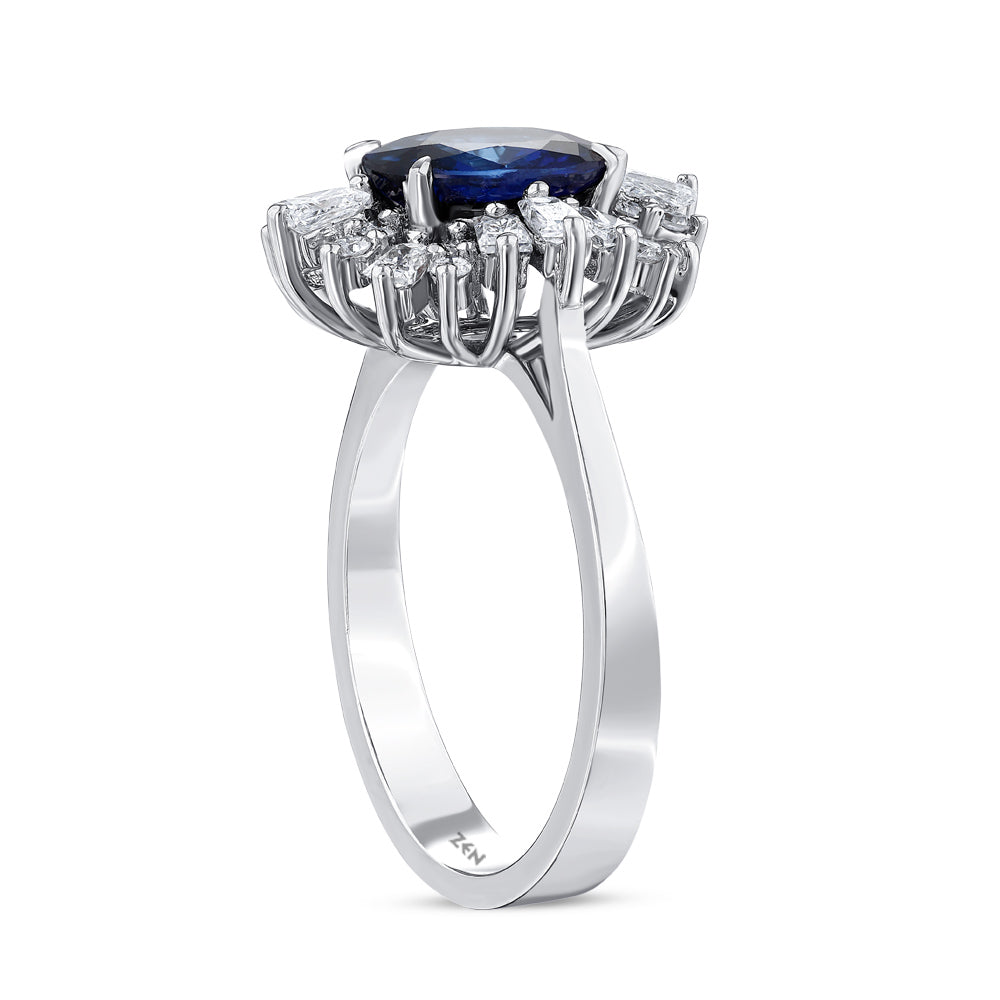 2.34 ct. Saphir Ring