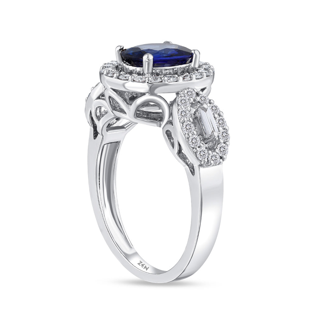 1.71 ct. Saphir Ring