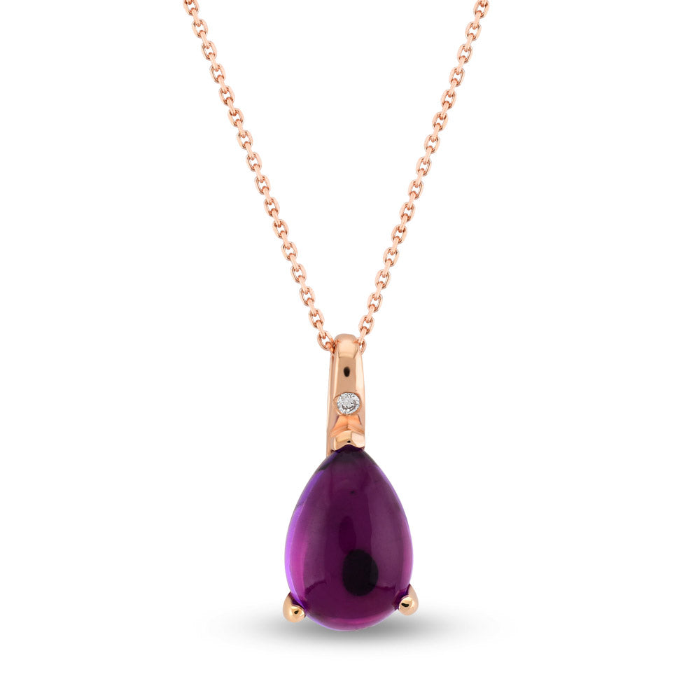 1.11 ct. Amethyst Halskette