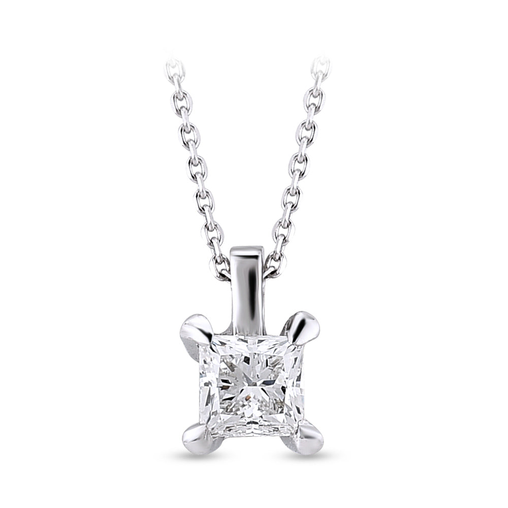 0.30 ct. Solitär Diamant Halskette
