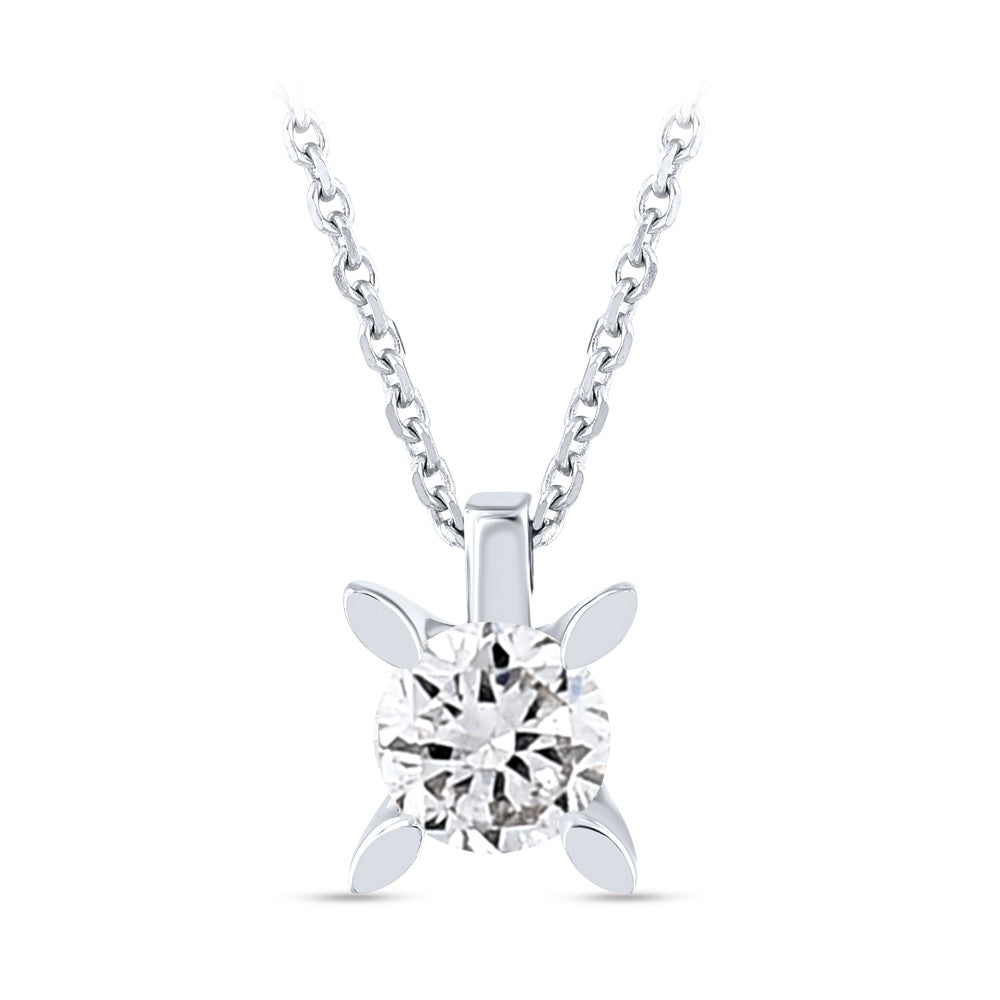 0.70 ct. Solitaire Diamond Necklace