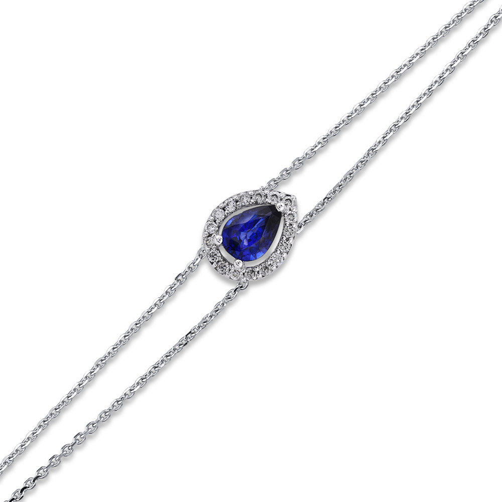 0.64 ct. Sapphire Bracelet
