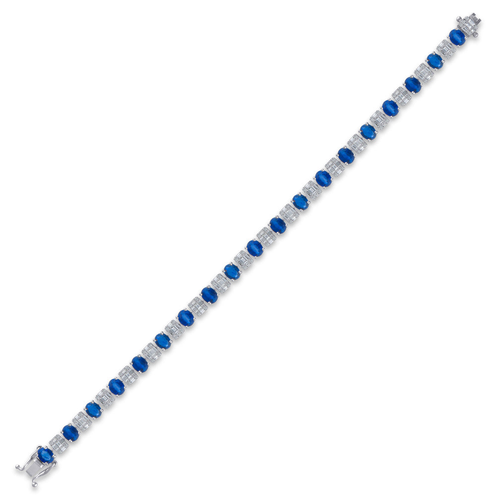 8.66 ct. Saphir Armband
