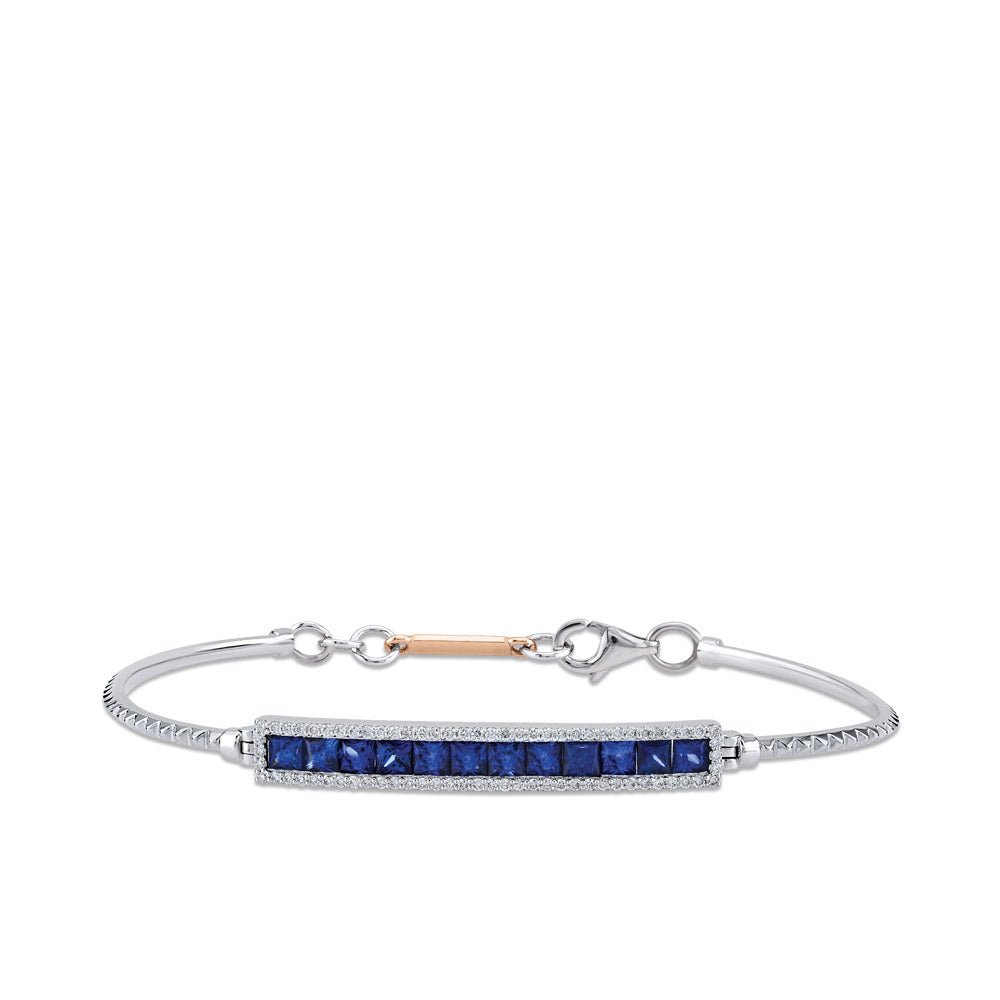 1.26 ct. Sapphire Bracelet