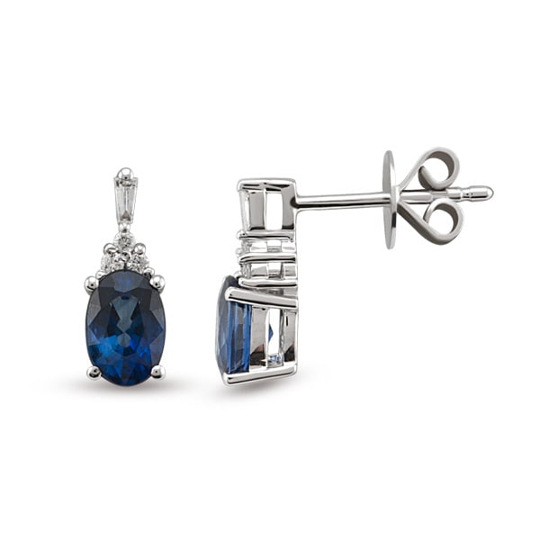 1.28 ct. Sapphire Earrings