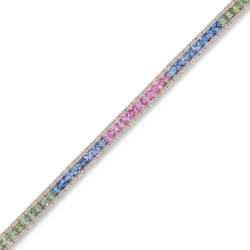 8.72 ct. Gemstone Bracelet
