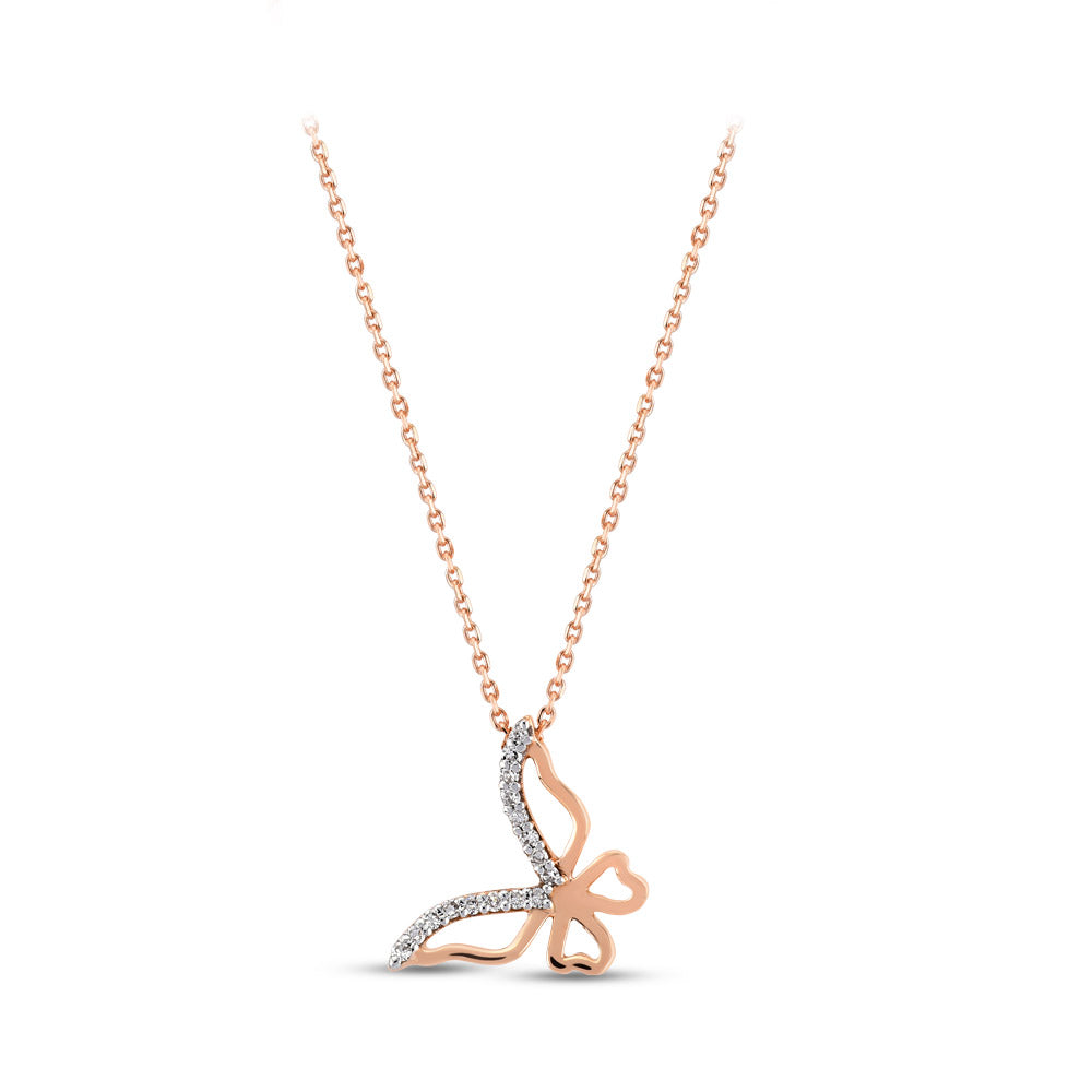 0.03 ct. Design Diamant Halskette