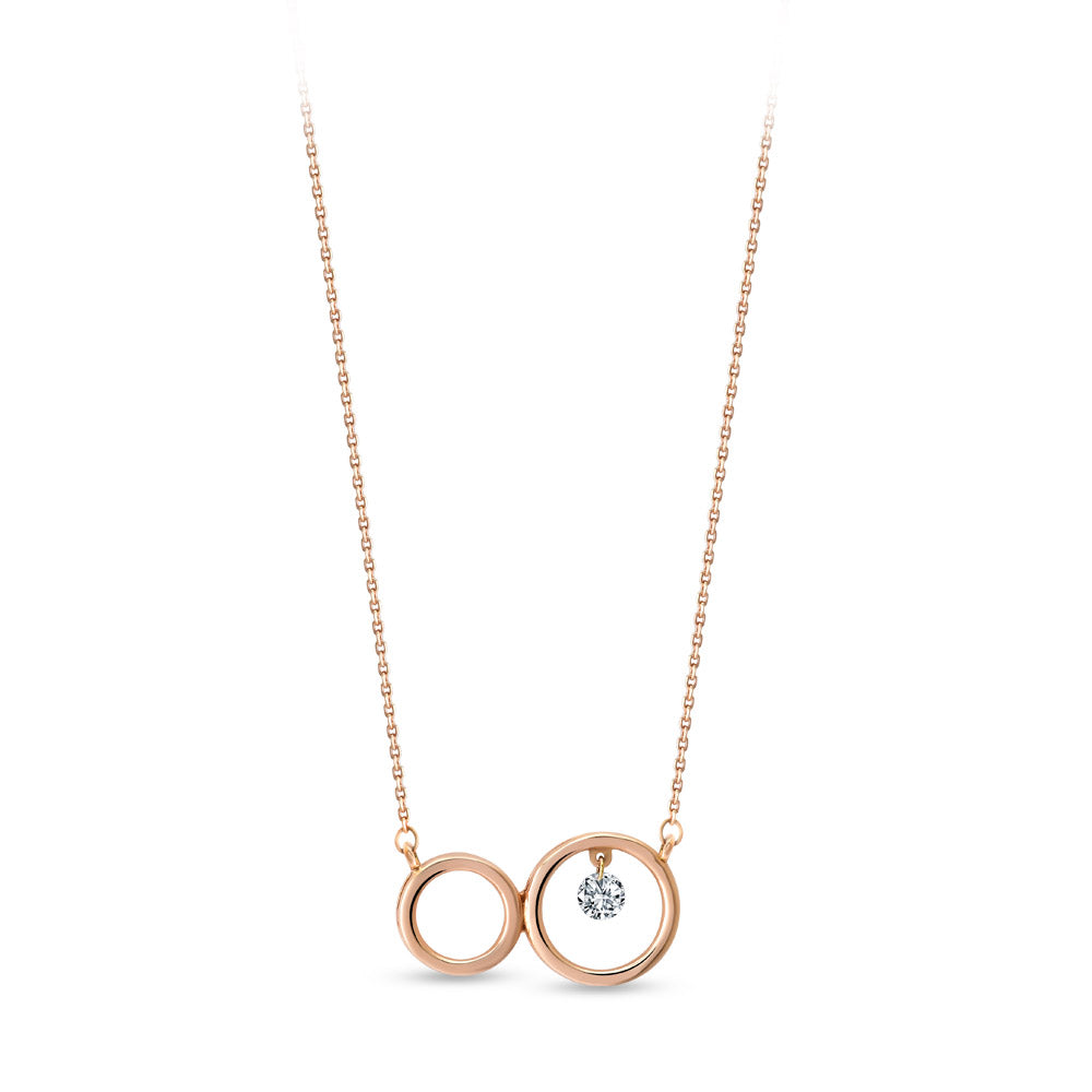 0.10 ct. Design Diamant Halskette