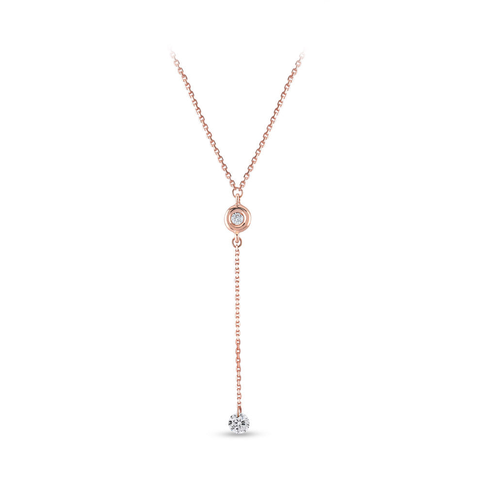 0.08 ct. Design Diamant Halskette