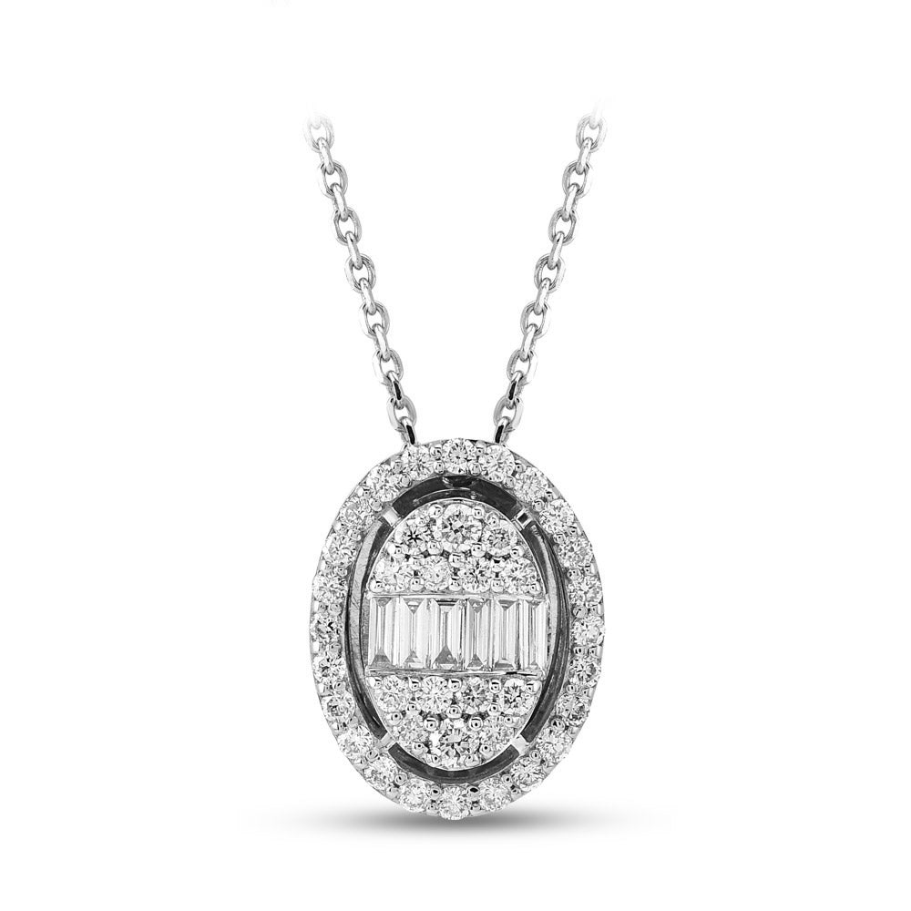 0.48 ct. Design Diamond Necklace