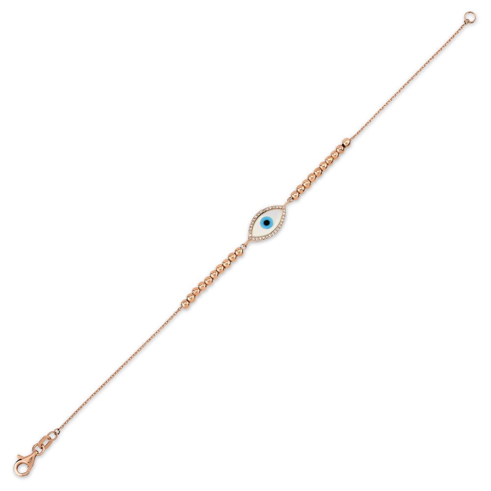 0.09 ct. Eye Diamond Bracelet