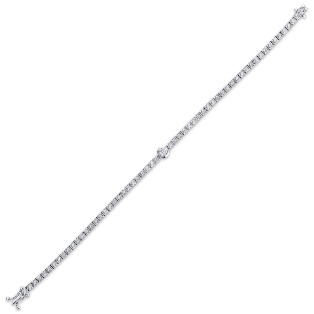 1.19 ct. Diamond Tennis Bracelet