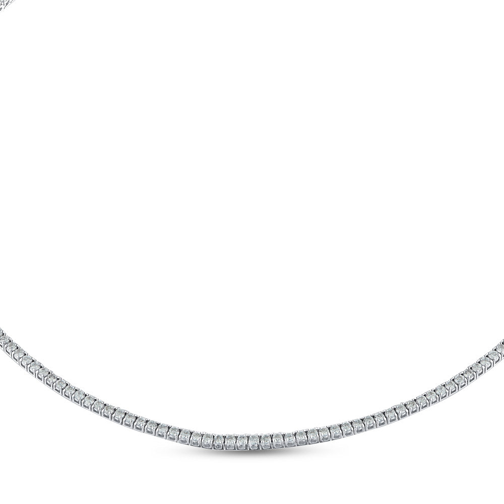 5.10 ct. Tennis Diamant Halskette