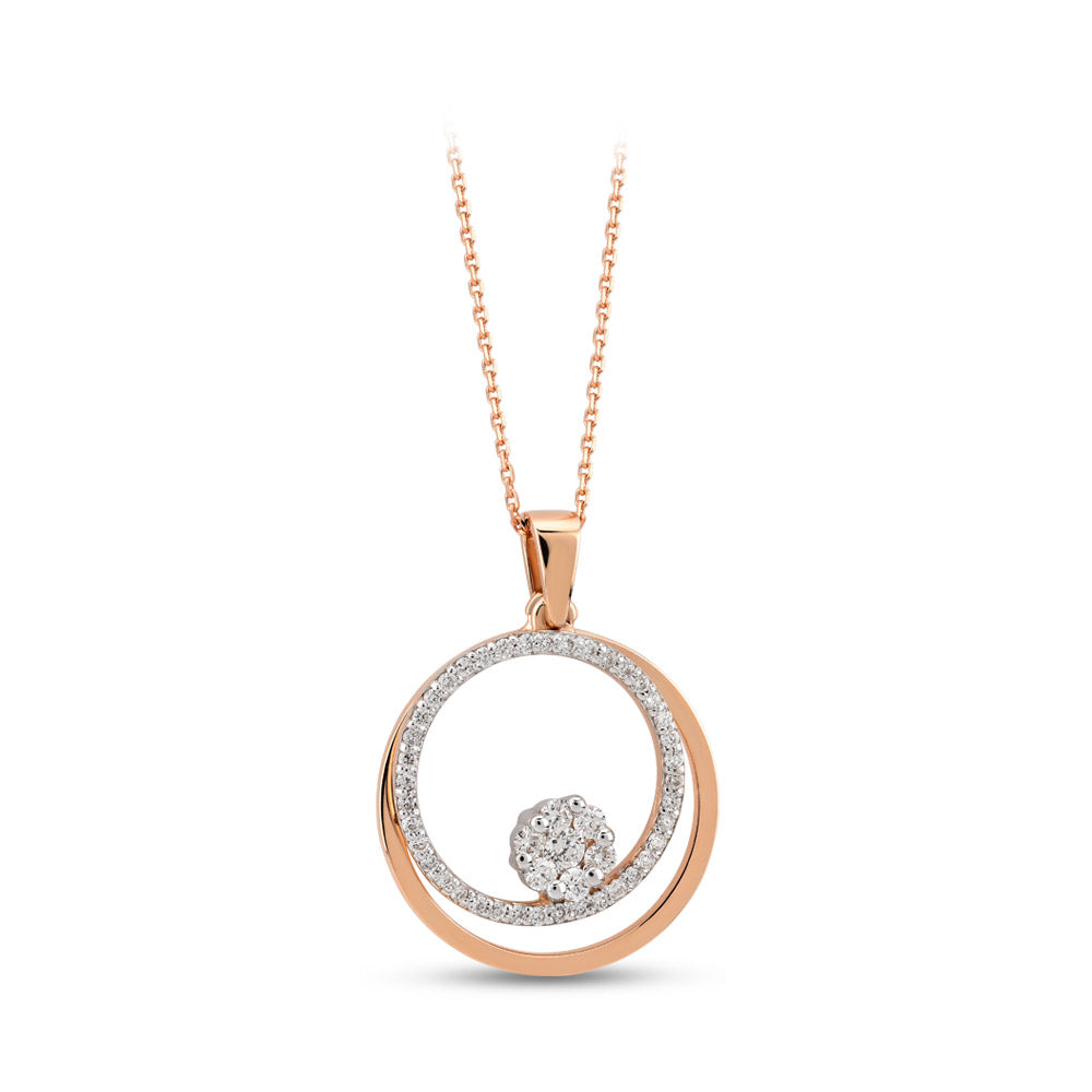 0.21 ct. Design Diamant Halskette