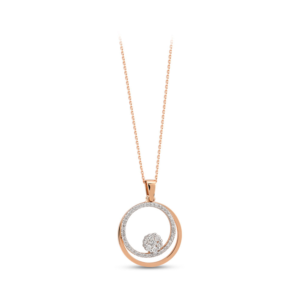 0.21 ct. Design Diamant Halskette
