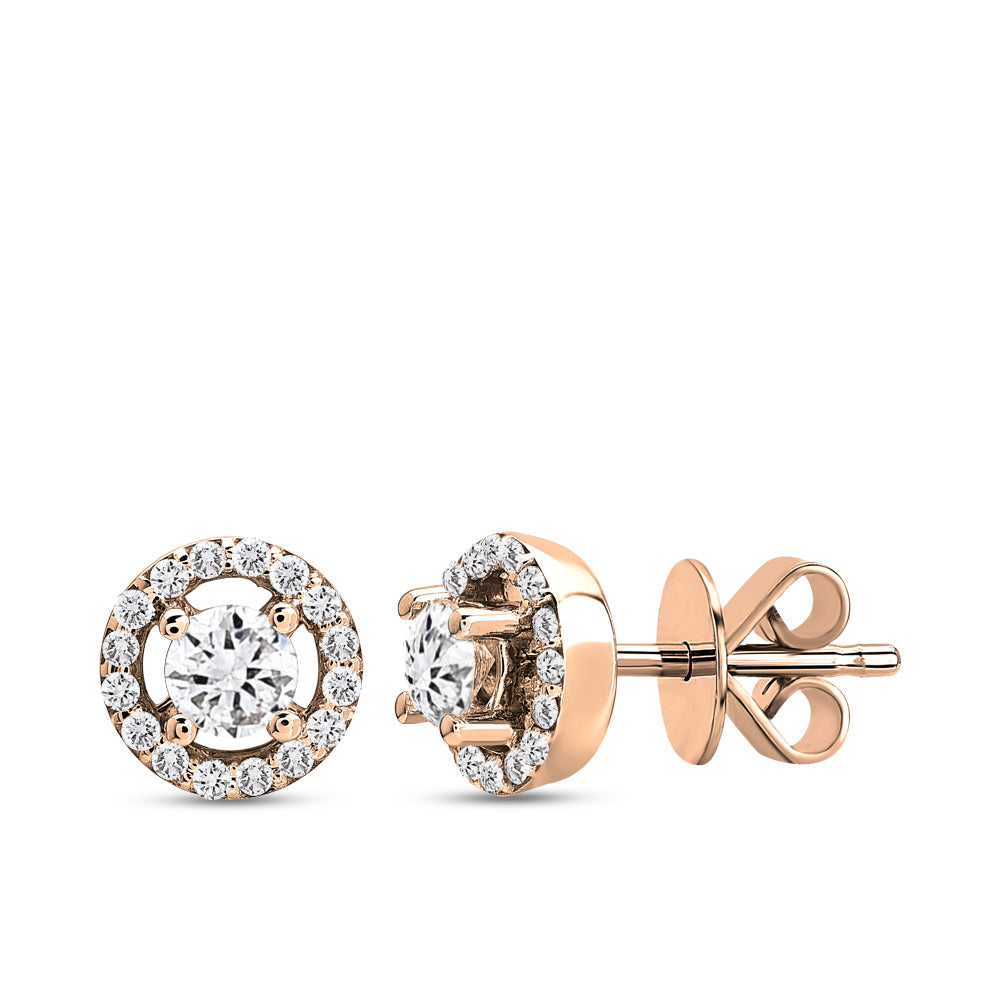0.25 ct. Solitär Diamant Ohrstecker