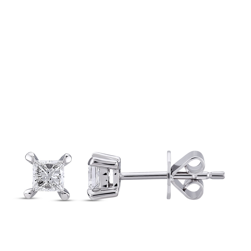 0.36 ct. Solitär Diamant Ohrstecker