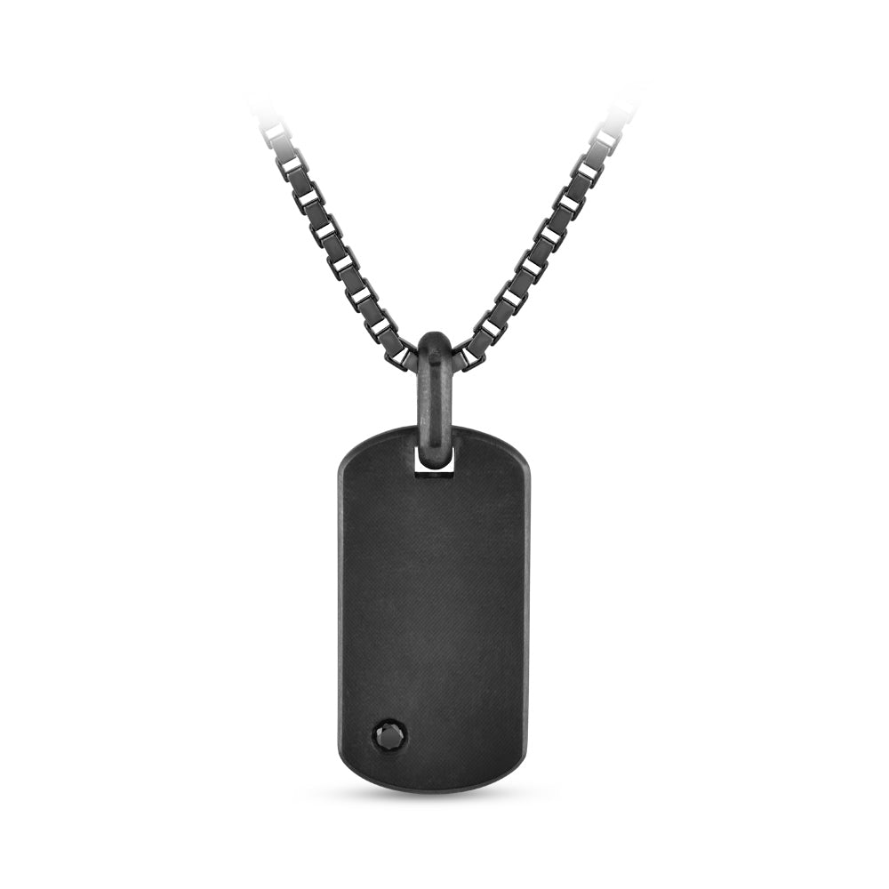 0.10 ct. Men Diamond Necklace