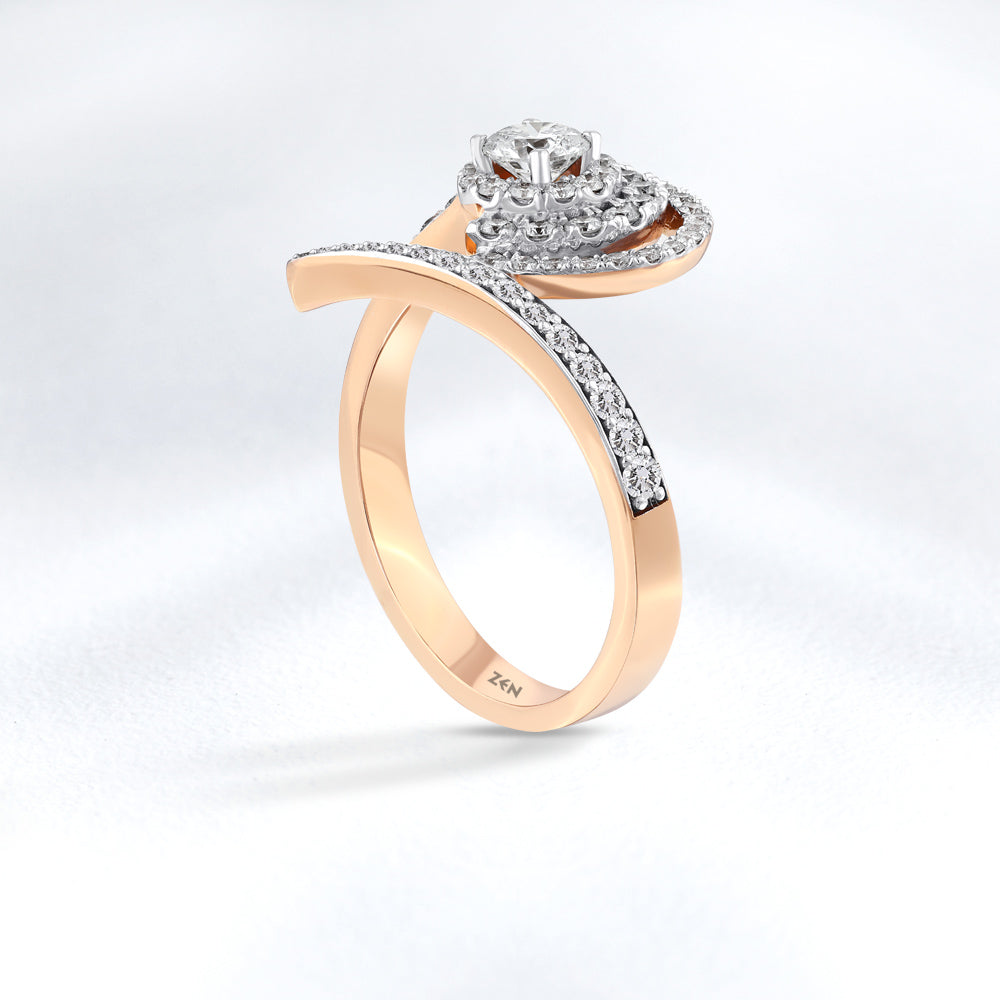 0.71 ct. Design Diamantring
