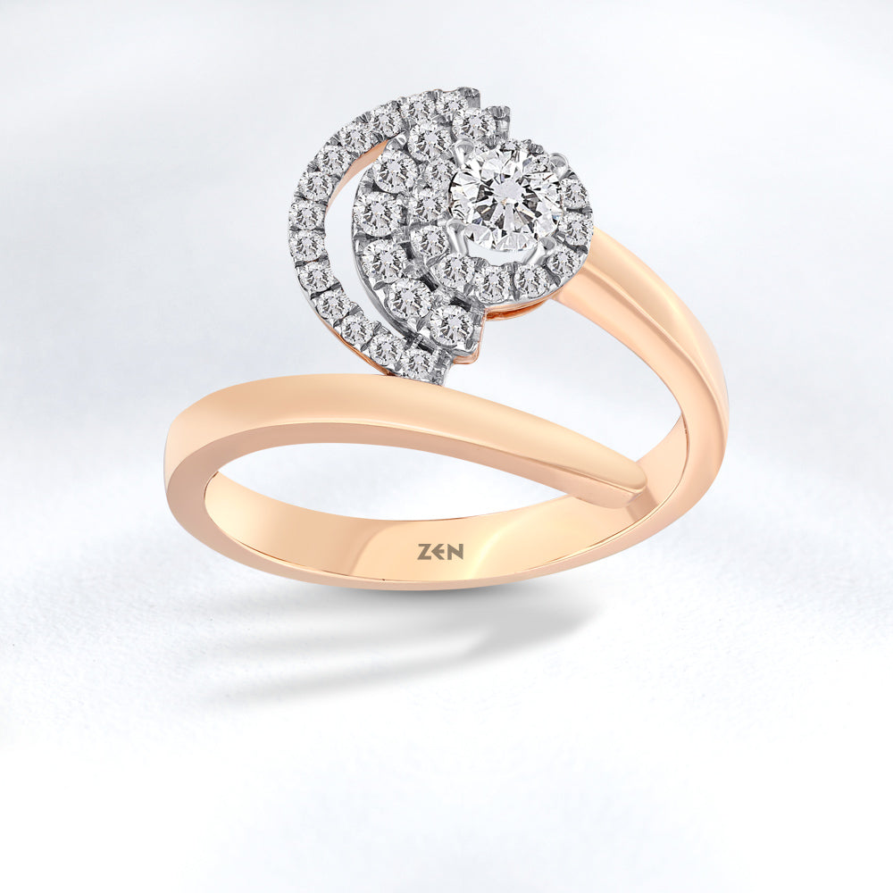 0.53 ct. Design Diamantring