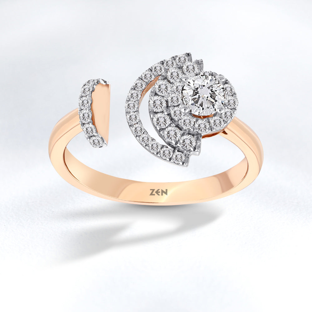 0.62 ct. Design Diamantring