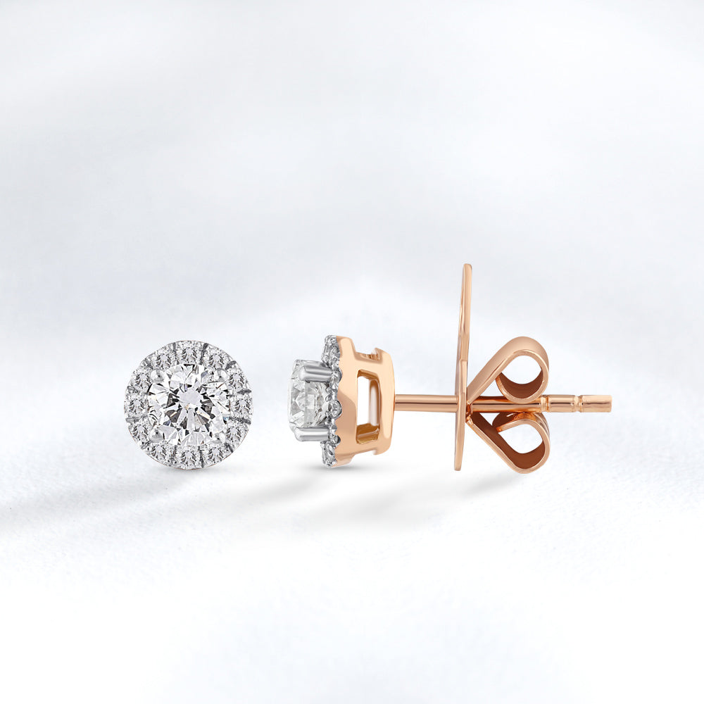 0.92 ct. Design Diamant Ohrringe