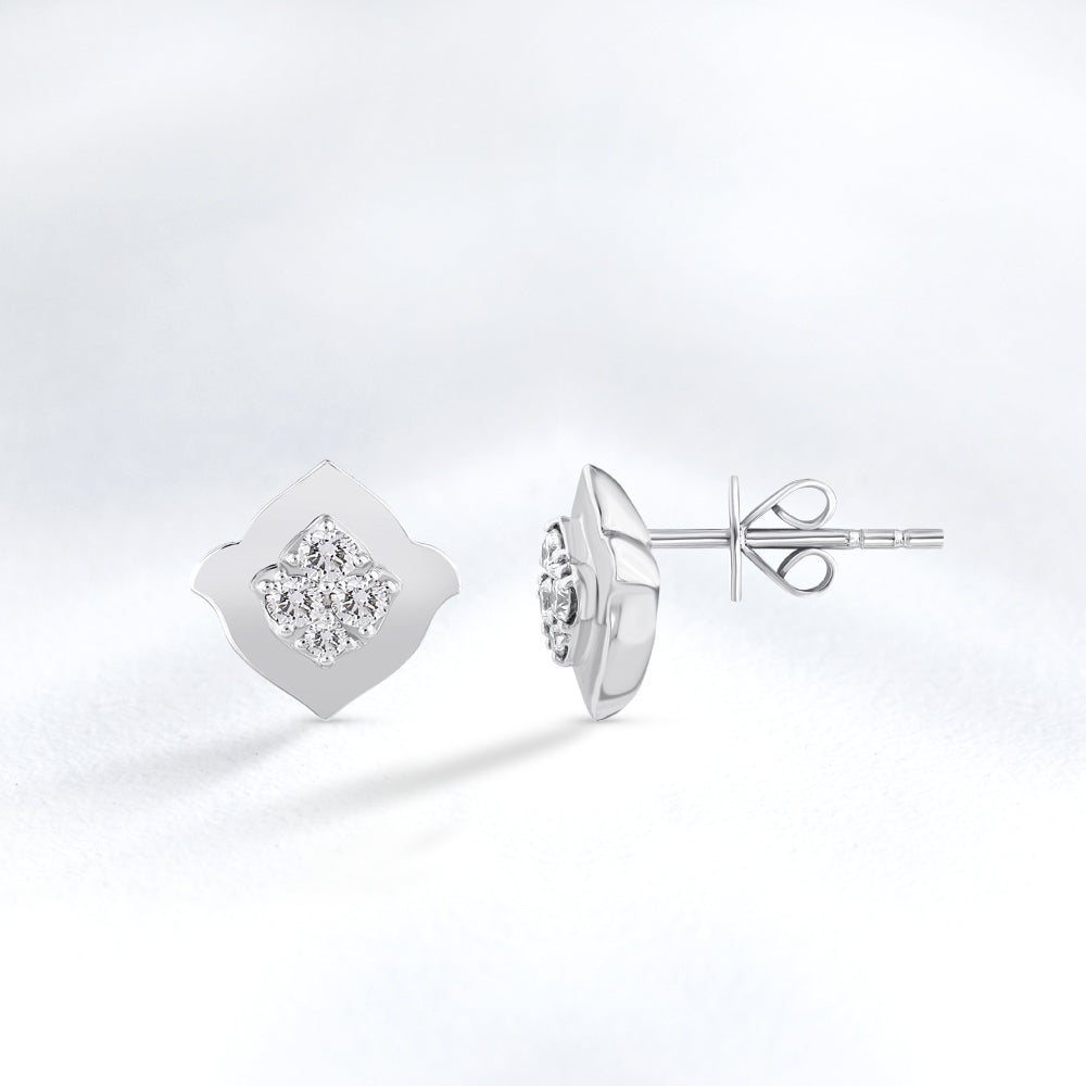 0.25 ct. Tulpe Diamant Ohrstecker