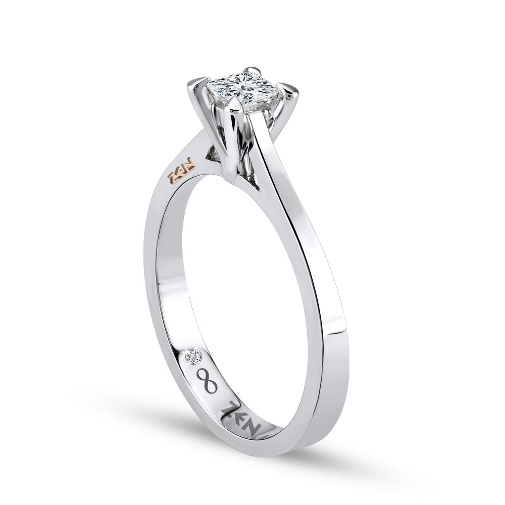 0.10 ct. Solitaire Diamond Engagement Ring