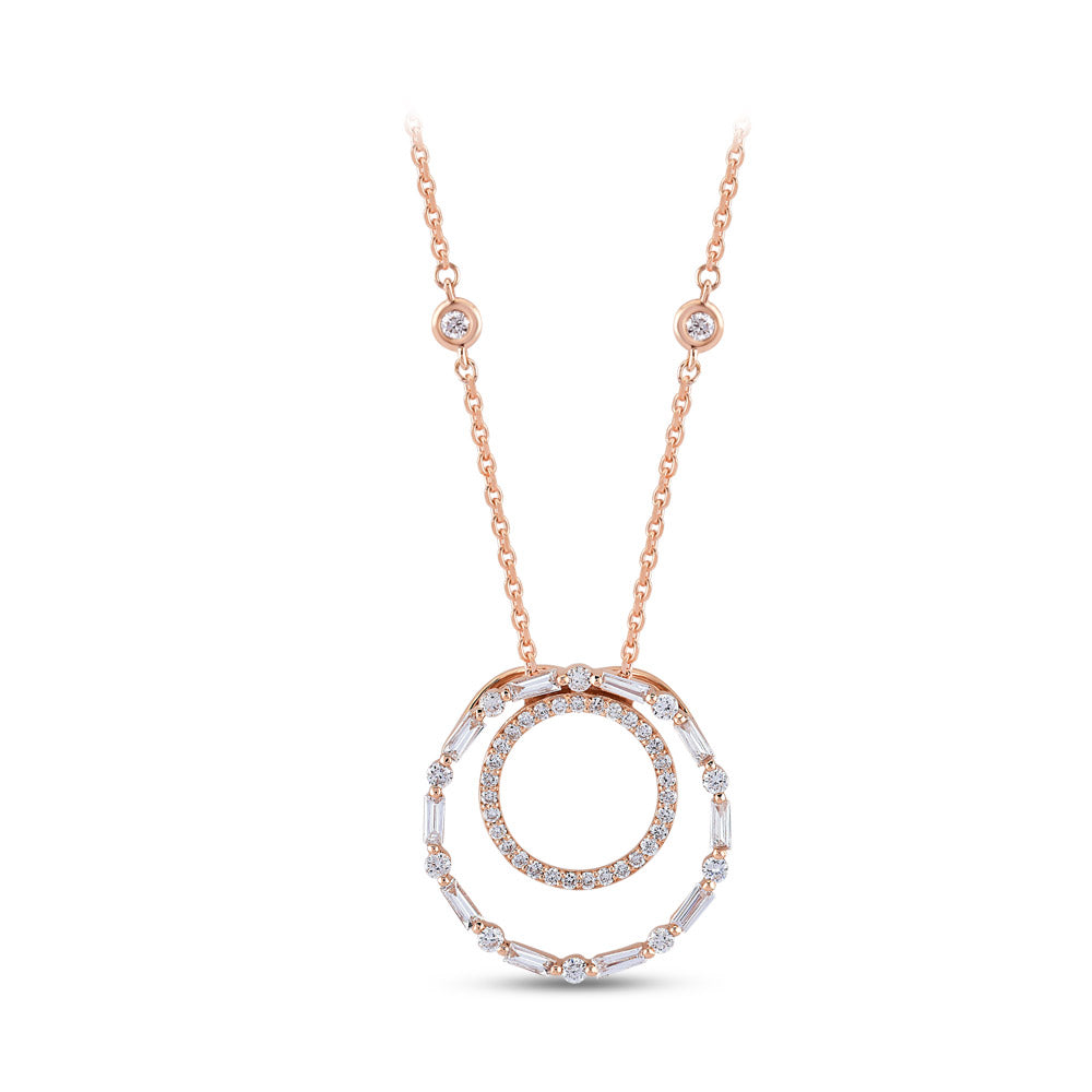 0.48 ct. Design Diamond Necklace