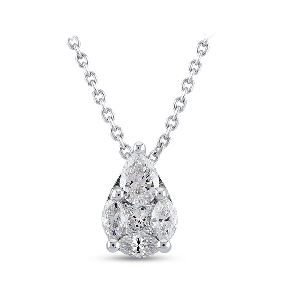 0.44 ct. Design Diamant Halskette