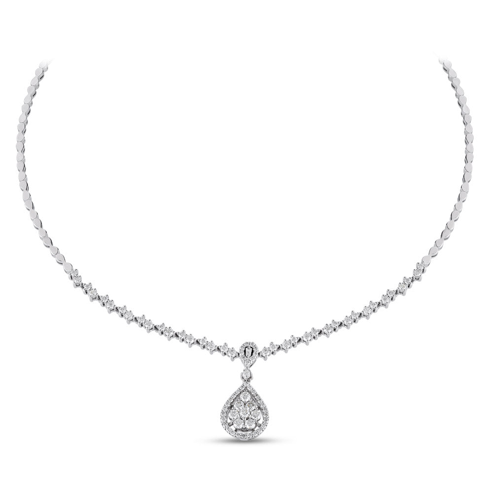 1.54 ct. Diamond Collier